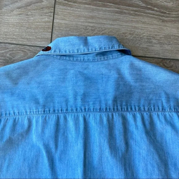 Vintage BellePointe Embroidery Denim Button Shirt - Picture 13 of 15